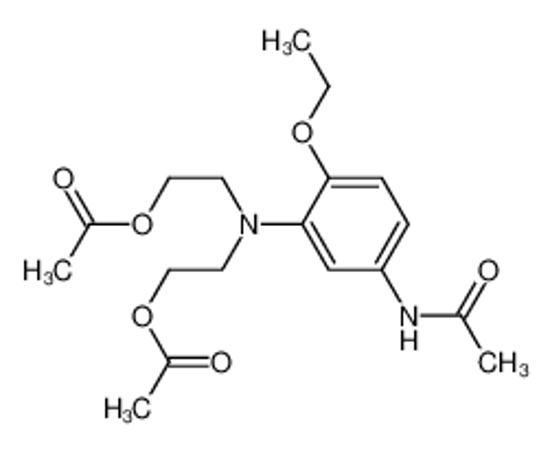 Picture of 2,2'-[(5-acetamido-2-ethoxyphenyl)imino]diethyl diacetate