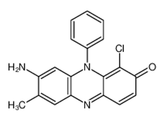 Picture of 8-amino-1-chloro-7-methyl-10-phenylphenazin-2-one