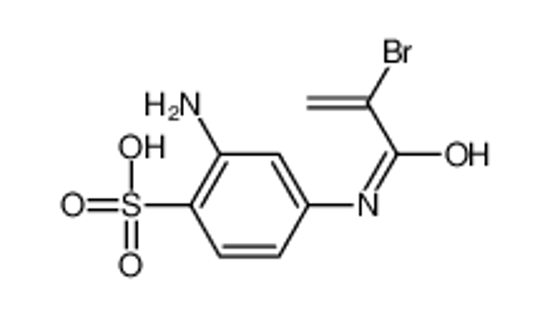 Изображение 2-amino-4-(2-bromoprop-2-enoylamino)benzenesulfonic acid