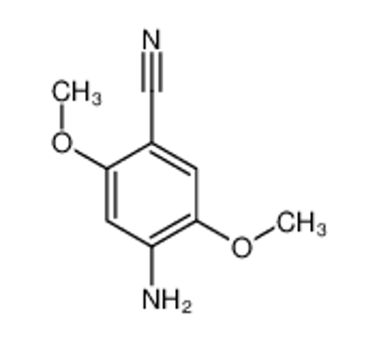 Picture of 4-amino-2,5-dimethoxybenzonitrile