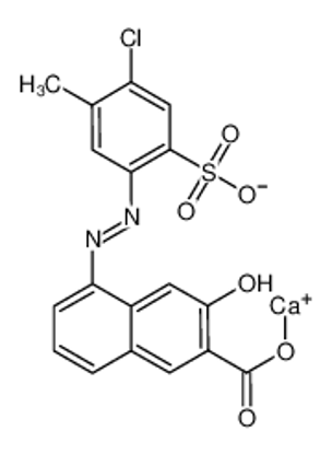 Показать информацию о calcium,(4E)-4-[(4-chloro-5-methyl-2-sulfonatophenyl)hydrazinylidene]-3-oxonaphthalene-2-carboxylate