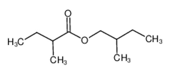 Picture of 2-methylbutyl 2-methylbutanoate