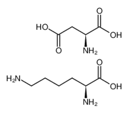 Picture of (2S)-2-aminobutanedioic acid,(2S)-2,6-diaminohexanoic acid