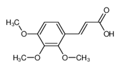Показать информацию о trans-2,3,4-Trimethoxycinnamic acid
