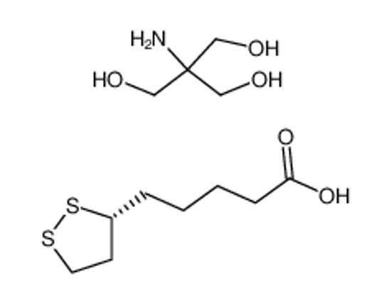 Изображение 2-amino-2-(hydroxymethyl)propane-1,3-diol,5-(dithiolan-3-yl)pentanoic acid