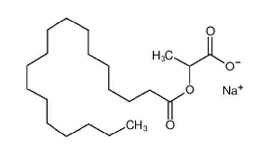 Picture of sodium,2-(2-octadecanoyloxypropanoyloxy)propanoate