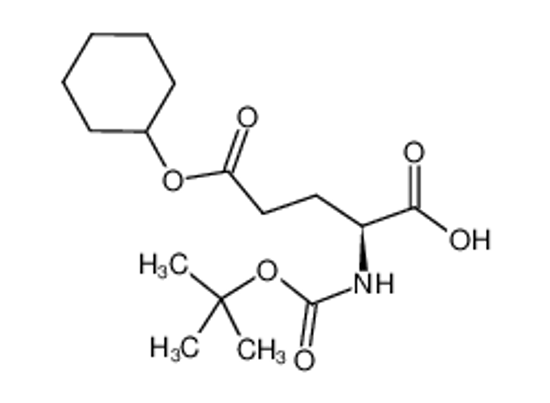 Picture of N-Boc-L-glutamic Acid 5-Cyclohexyl Ester