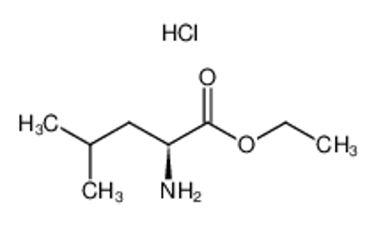 Picture of ethyl (2S)-2-amino-4-methylpentanoate,hydrochloride