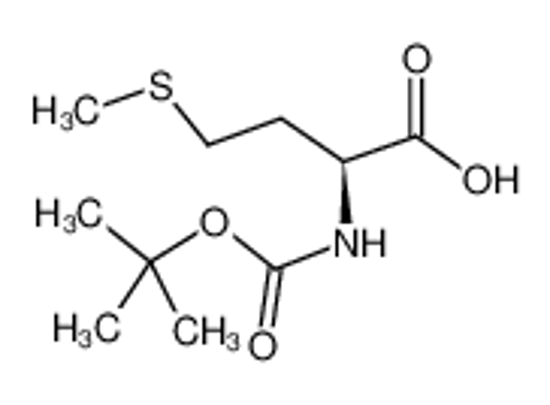 Picture of (2S)-2-[(2-methylpropan-2-yl)oxycarbonylamino]-4-methylsulfanylbutanoic acid