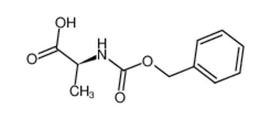 Picture of (2R)-2-(phenylmethoxycarbonylamino)propanoic acid