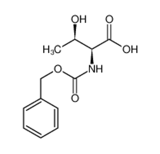 Picture of (2S,3R)-3-hydroxy-2-(phenylmethoxycarbonylamino)butanoic acid