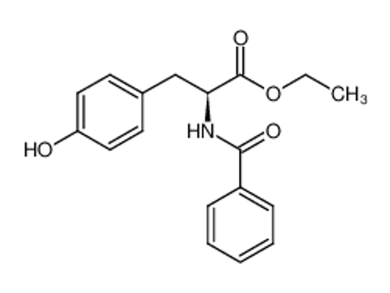 Picture of ethyl (2S)-2-benzamido-3-(4-hydroxyphenyl)propanoate