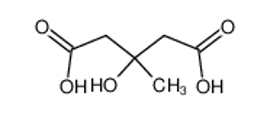 Picture of 3-hydroxy-3-methylglutaric acid