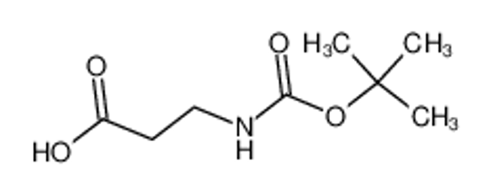 Picture of 3-[(2-methylpropan-2-yl)oxycarbonylamino]propanoic acid