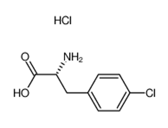 Picture of 4-CHLORO-D-PHENYLALANINE HYDROCHLORIDE