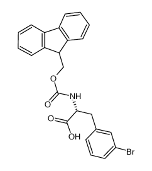 Picture of Fmoc-3-bromo-D-phenylalanine