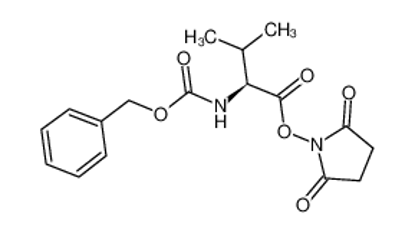 Picture of (2,5-dioxopyrrolidin-1-yl) (2S)-3-methyl-2-(phenylmethoxycarbonylamino)butanoate