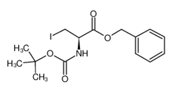 Изображение (R)-Benzyl 2-((tert-butoxycarbonyl)amino)-3-iodopropanoate