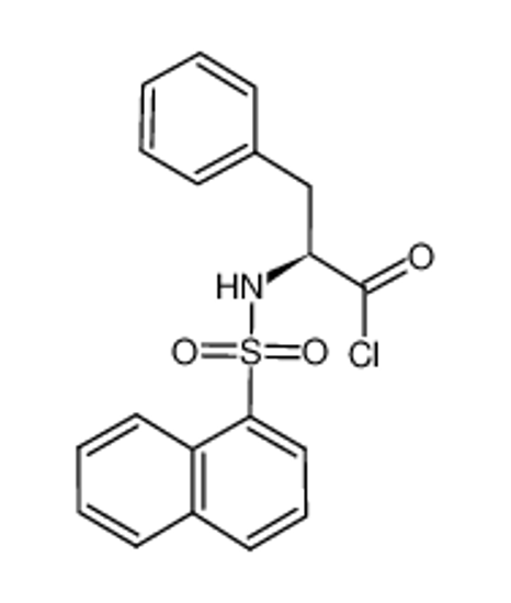 Picture of (2S)-2-(naphthalen-1-ylsulfonylamino)-3-phenylpropanoyl chloride