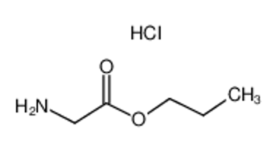Picture of propyl 2-aminoacetate,hydrochloride