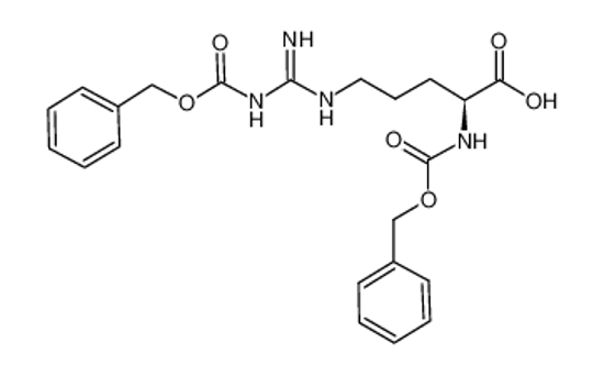Picture of <i>N</i><sup>α</sup>,<i>N</i><sup>ω</sup>-Dicarbobenzoxy-<small>L</small>-arginine