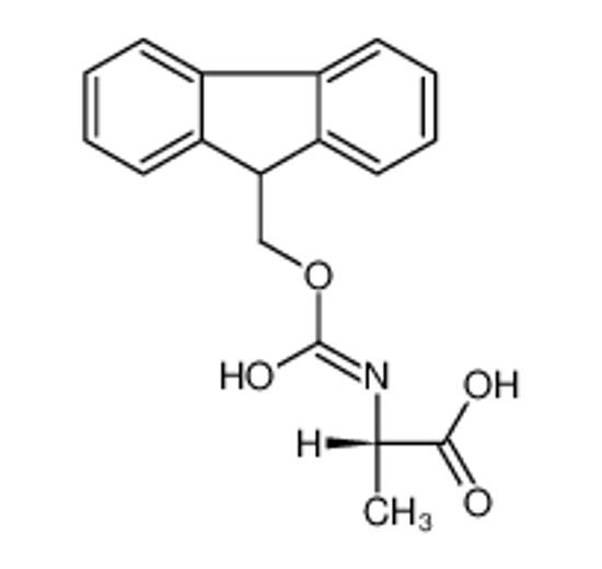 Изображение (2S)-2-(9H-fluoren-9-ylmethoxycarbonylamino)propanoic acid