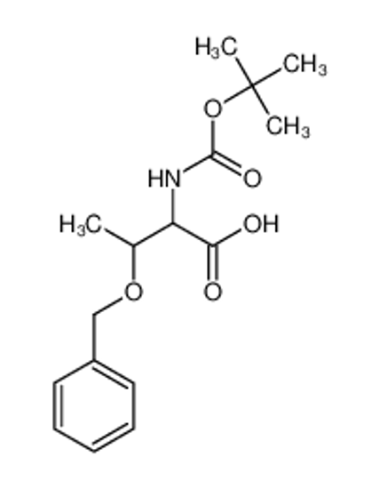 Picture of (2S,3R)-2-[(2-methylpropan-2-yl)oxycarbonylamino]-3-phenylmethoxybutanoic acid