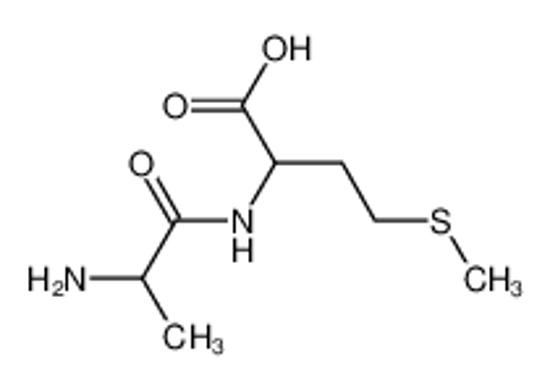 Picture of 2-(2-aminopropanoylamino)-4-methylsulfanylbutanoic acid
