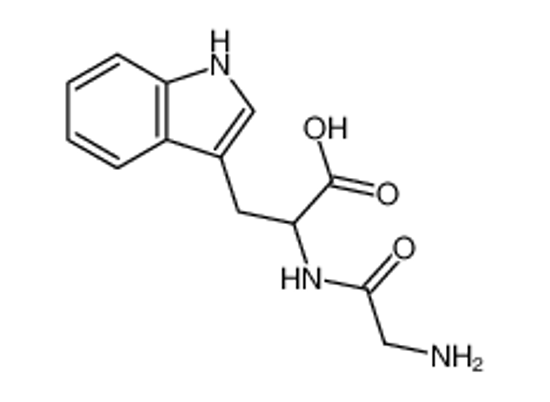 Picture of (2S)-2-[(2-aminoacetyl)amino]-3-(1H-indol-3-yl)propanoic acid,hydrate