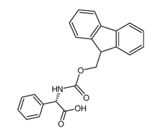 Picture of (2S)-2-(9H-fluoren-9-ylmethoxycarbonylamino)-2-phenylacetic acid