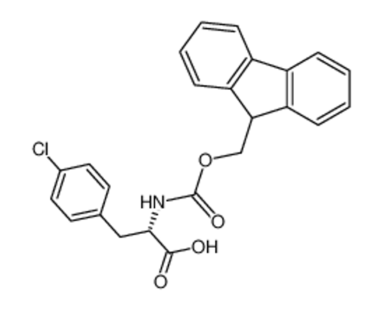 Изображение (2S)-3-(4-chlorophenyl)-2-(9H-fluoren-9-ylmethoxycarbonylamino)propanoic acid