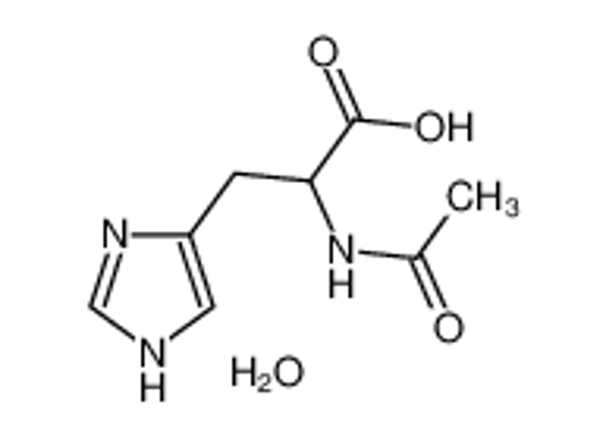 Picture of 2-(Acetylamino)-3-(1H-imidazol-4-yl)propanoic acid hydrate