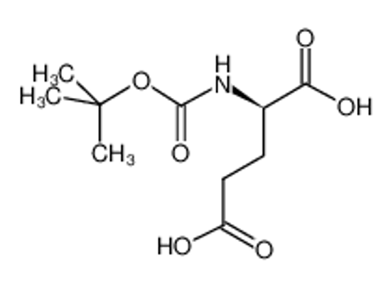 Picture of (2R)-2-[(2-methylpropan-2-yl)oxycarbonylamino]pentanedioic acid