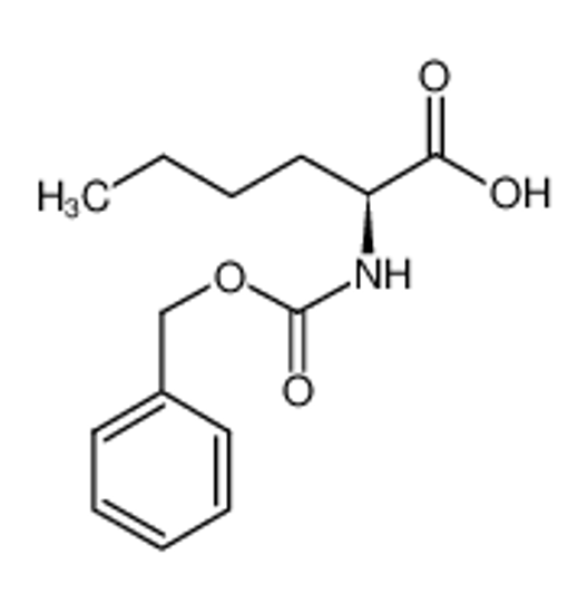 Picture of (2S)-2-(phenylmethoxycarbonylamino)hexanoic acid