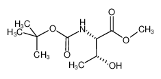 Picture of (2S,3R)-Methyl 2-((tert-butoxycarbonyl)amino)-3-hydroxybutanoate