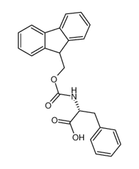 Picture of (2R)-2-(9H-fluoren-9-ylmethoxycarbonylamino)-3-phenylpropanoic acid