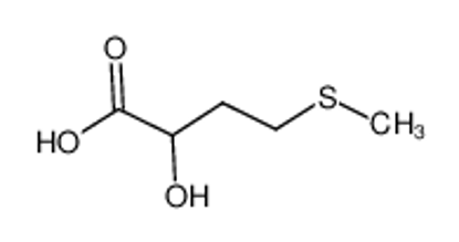 Imagem de 2-hydroxy-4-methylsulfanylbutanoic acid