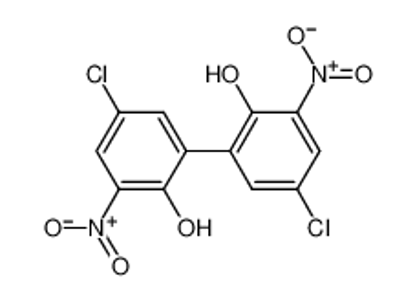 Picture of 4-chloro-2-(5-chloro-2-hydroxy-3-nitrophenyl)-6-nitrophenol