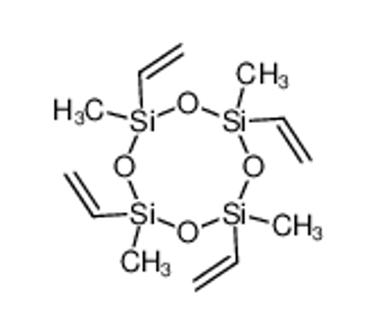 Picture of 2,4,6,8-tetrakis(ethenyl)-2,4,6,8-tetramethyl-1,3,5,7,2,4,6,8-tetraoxatetrasilocane