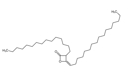 Picture of (4Z)-4-hexadecylidene-3-pentadecyloxetan-2-one