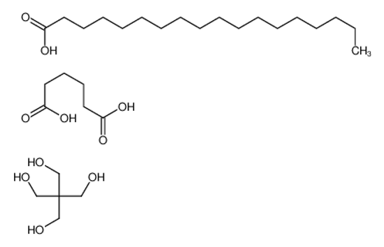 Picture of 2,2-bis(hydroxymethyl)propane-1,3-diol,hexanedioic acid,octadecanoic acid