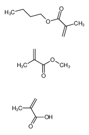 Picture of 2-​Propenoic acid, 2-​methyl-​, polymer with butyl 2-​methyl-​2-​propenoate and methyl 2-​methyl-​2-​propenoate