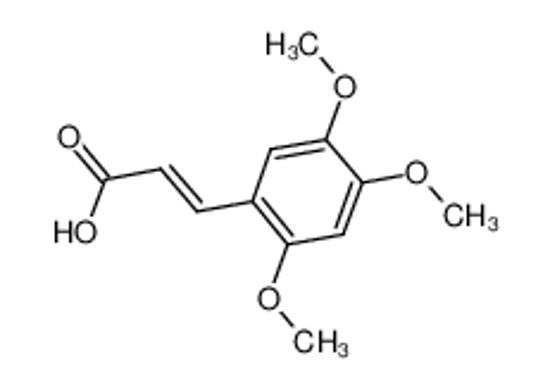 Picture of trans-2,4,5-Trimethoxycinnamic acid