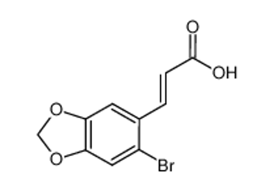 Изображение 2-BROMO-4,5-METHYLENEDIOXYCINNAMIC ACID