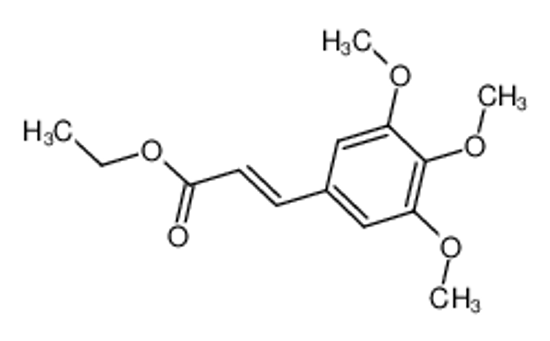 Picture of 3,4,5-TRIMETHOXYCINNAMIC ACID ETHYL ESTER