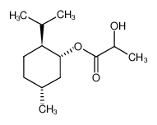 Picture of (R)-2-Hydroxypropionic Acid (1R,2S,5R)-2-Isopropyl-5-Methylcyclohexyl Ester