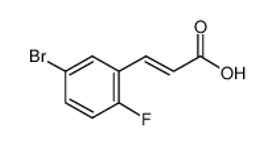 Picture of 5-BROMO-2-FLUOROCINNAMIC ACID