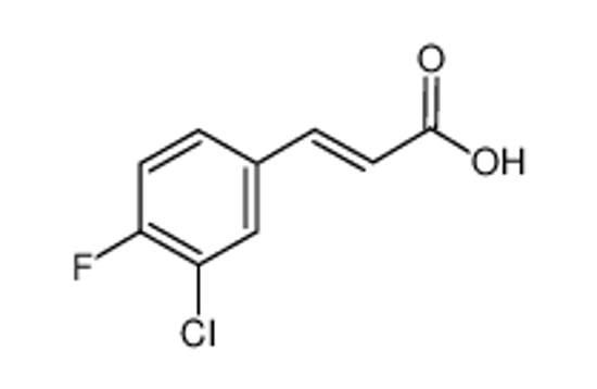 Picture of 3-Chloro-4-fluorocinnamic acid