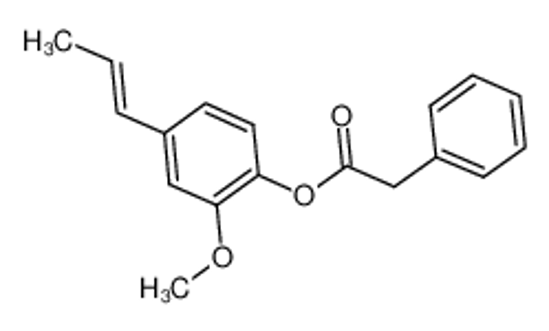 Picture of [2-methoxy-4-[(E)-prop-1-enyl]phenyl] 2-phenylacetate