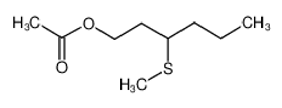 Picture of 3-methylsulfanylhexyl acetate